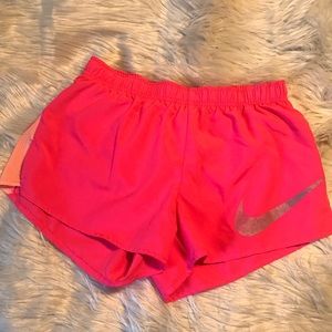 Pink/Peach Nike Shorts